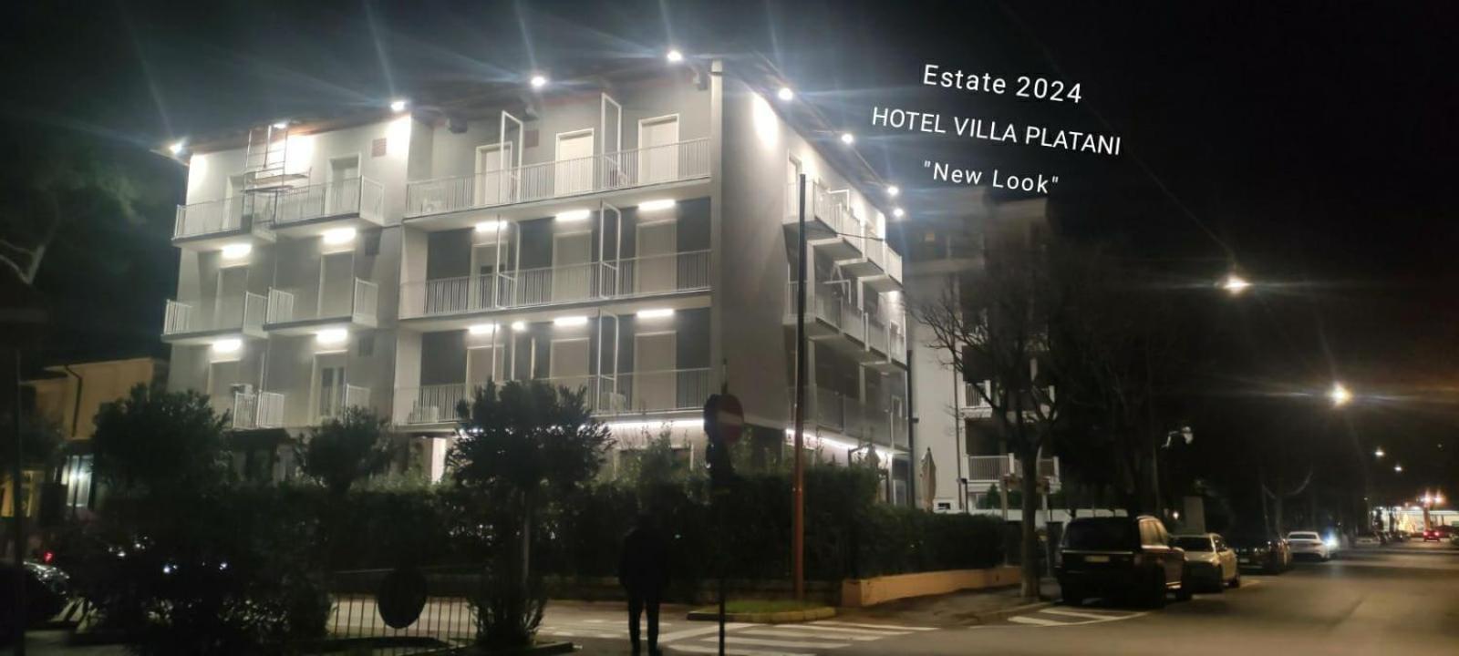 Hotel Villa Platani Riccione Exterior photo